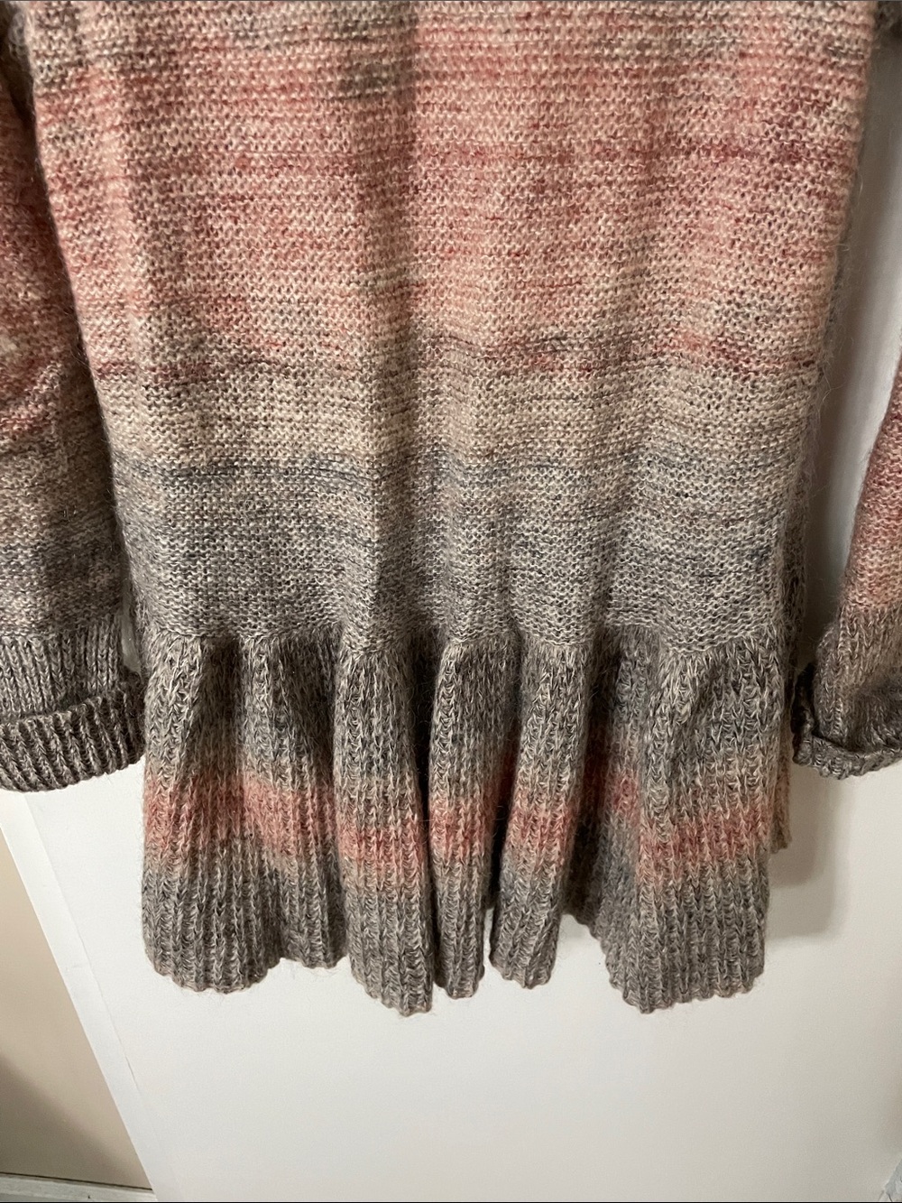 Fili di Lana Mohair Blend Cardigan Size Large - Picture 7 of 7